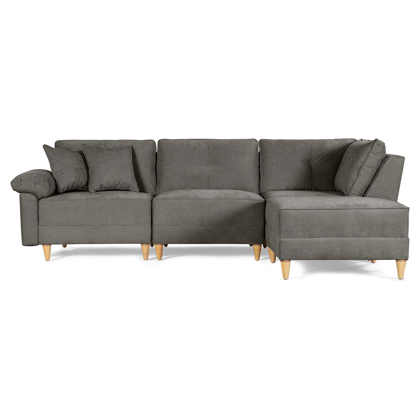 Sala Modular Maristella de 4 modulos Color Oxford