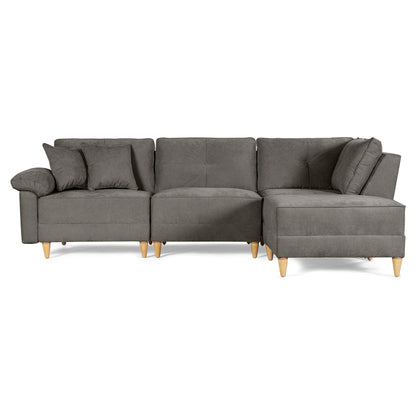 Sala Modular Maristella de 4 modulos Color Oxford