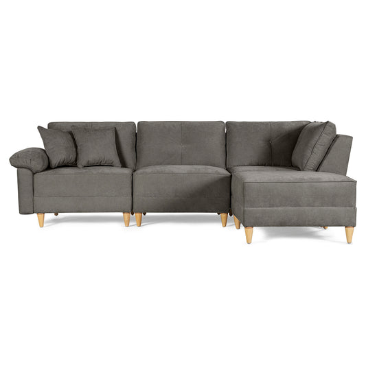 Sala Modular Maristella de 4 modulos Color Oxford