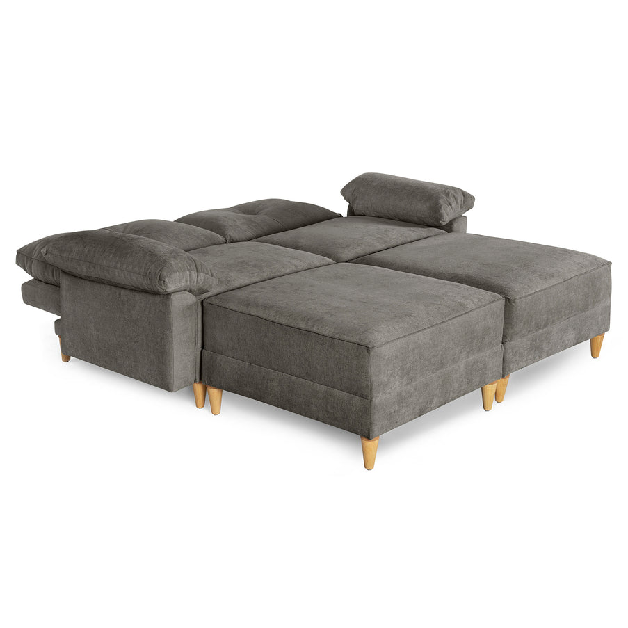 Sala Modular Maristella de 4 modulos Color Oxford