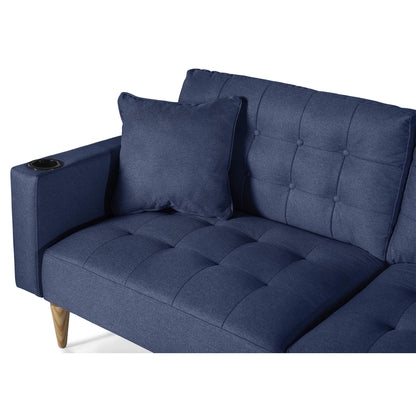 Sofá Cama Maxim Azul