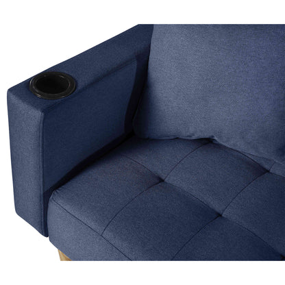 Sofá Cama Maxim Azul