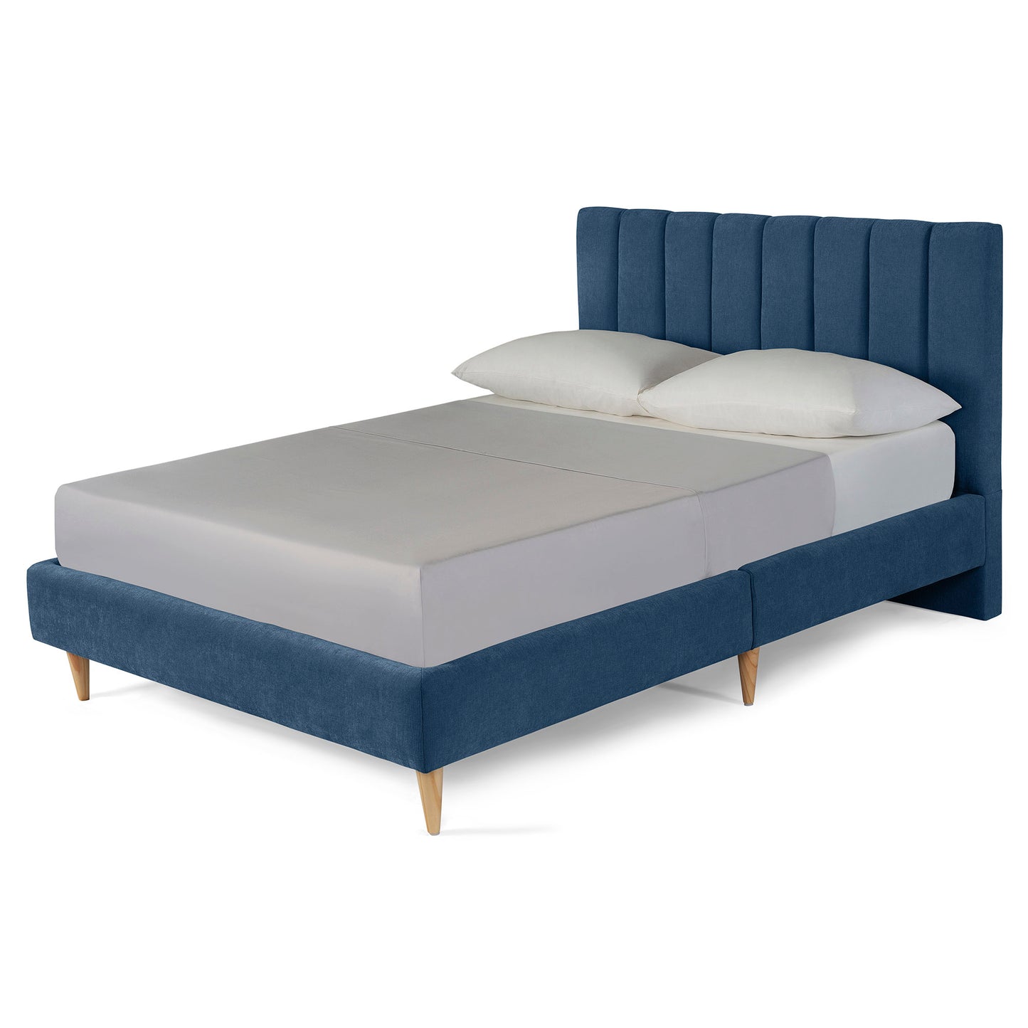 Base de Cama Matrimonial Nostra Azul