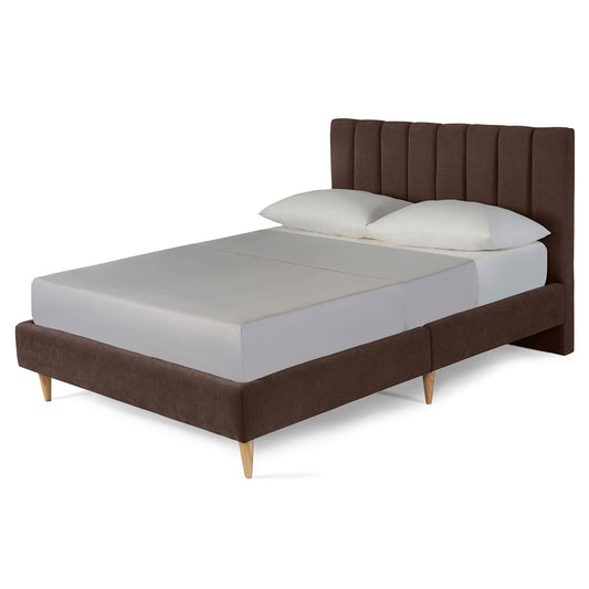 Base de Cama Matrimonial Nostra Chocolate | Makora