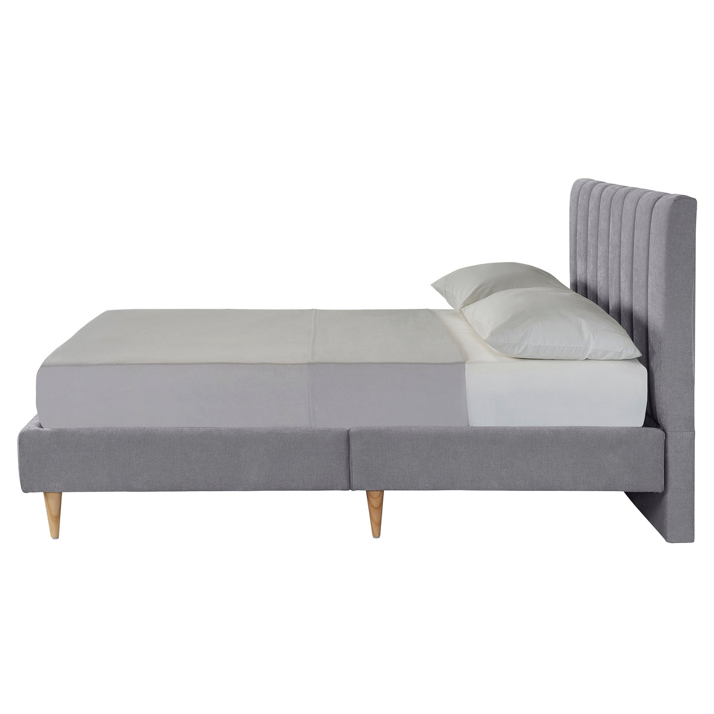 Base de Cama Matrimonial Nostra Gris