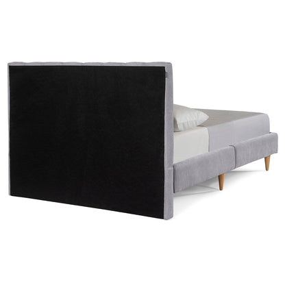 Base de Cama Matrimonial Nostra Gris