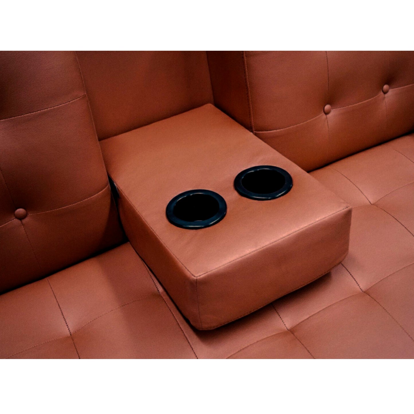 Sofá Cama Queen Vinipiel Café