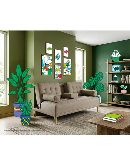 Sofá cama Queen Color Arena - Oferta