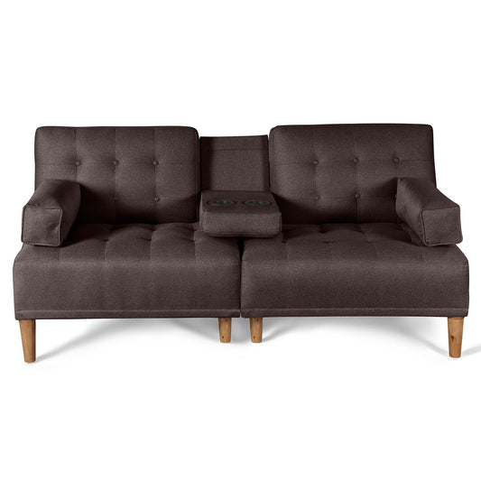 Sofá cama Queen Color Chocolate - Oferta