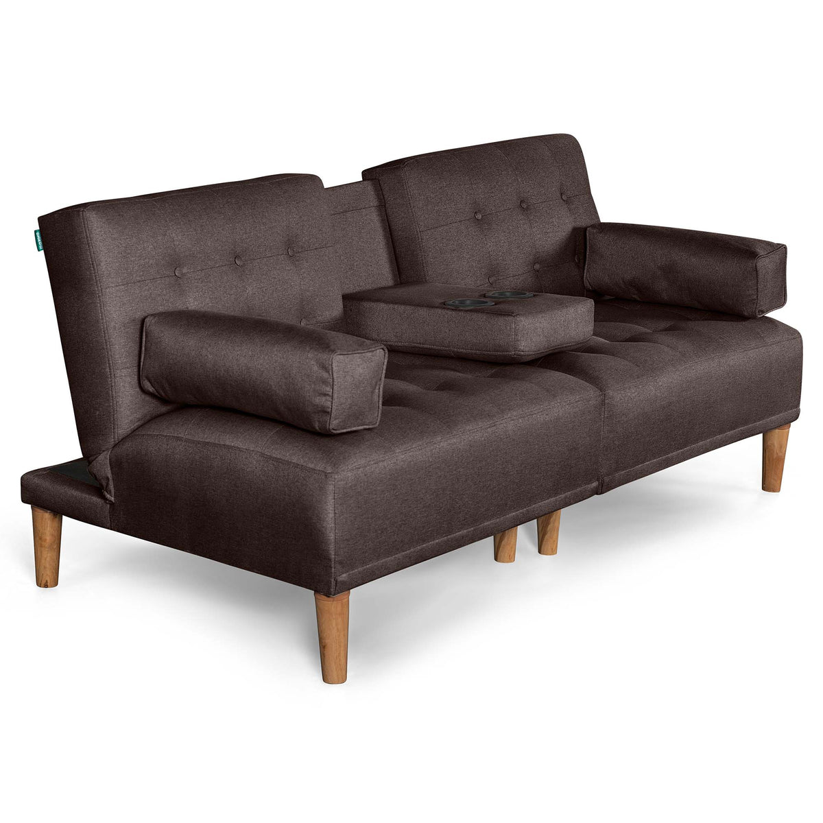 Sofá cama Queen Color Chocolate - Oferta