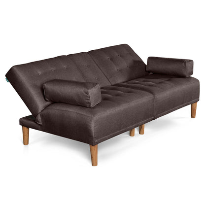 Sofá cama Queen Color Chocolate - Oferta