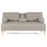 Sofá cama Queen Color Gris Claro