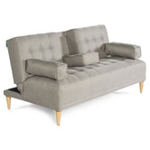 Sofá cama Queen Color Gris Claro