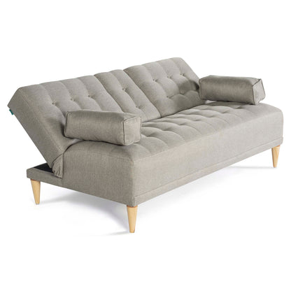 Sofá cama Queen Color Gris Claro