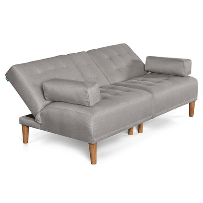 Sofá cama Queen Color Gris Claro