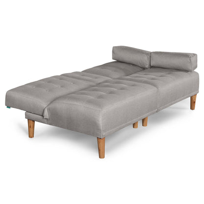 Sofá cama Queen Color Gris Claro