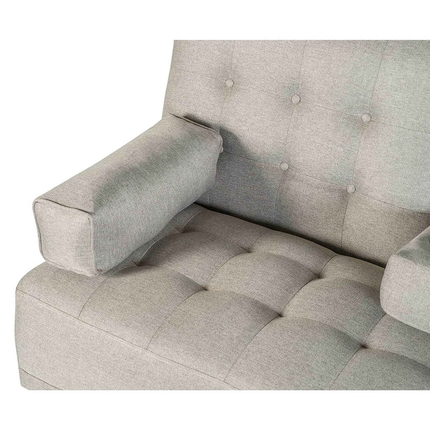 Sofá cama Queen Color Gris Claro