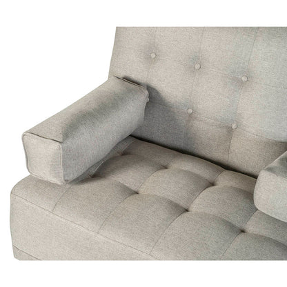 Sofá cama Queen Color Gris Claro