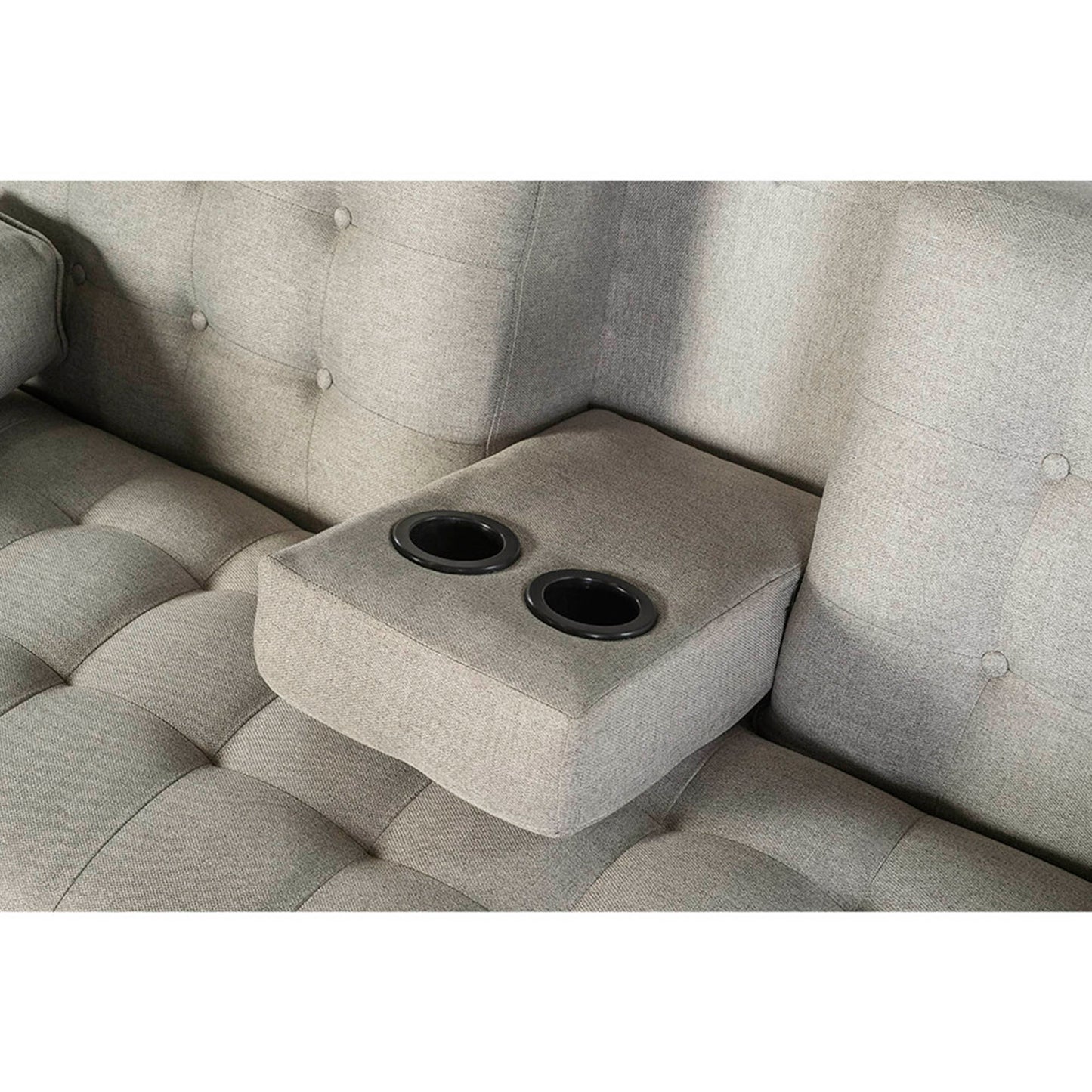 Sofá cama Queen Color Gris Claro