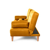 Sofá cama Queen Color Mostaza