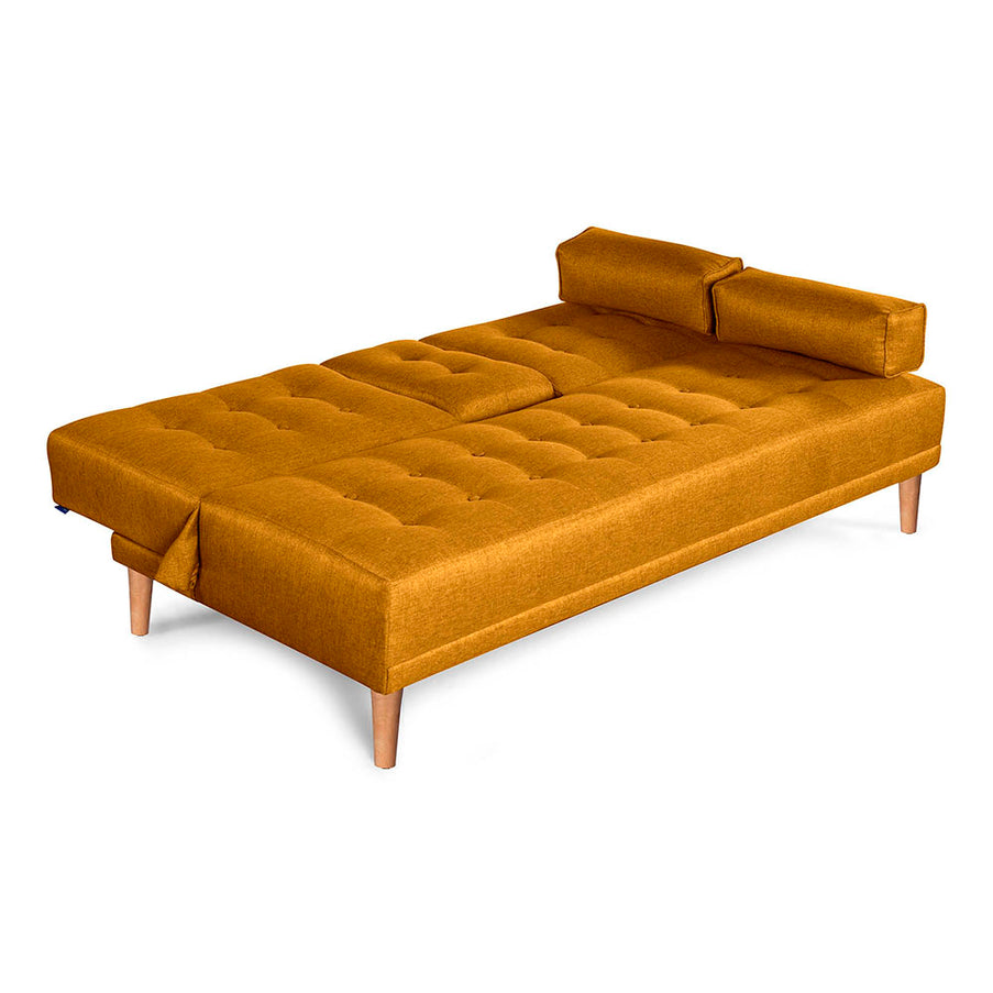 Sofá cama Queen Color Mostaza