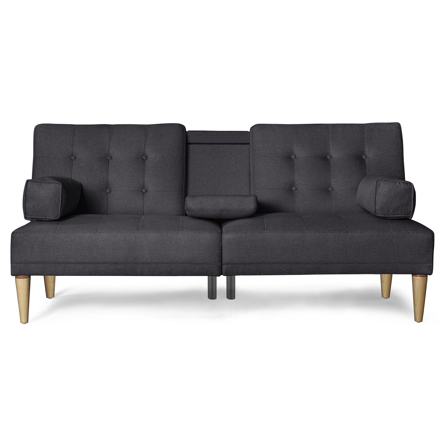 Sofá Cama Queen Color Gris Oxford