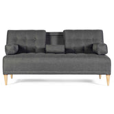 Sofá cama Queen Color Gris Oxford