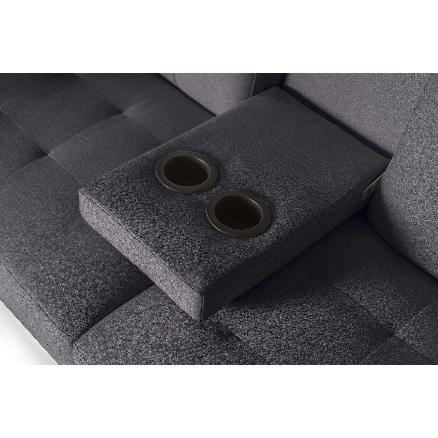 Sofá Cama Queen Color Gris Oxford