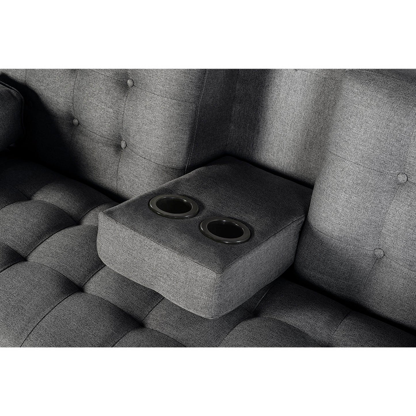 Sofá Cama Queen Color Gris Oxford