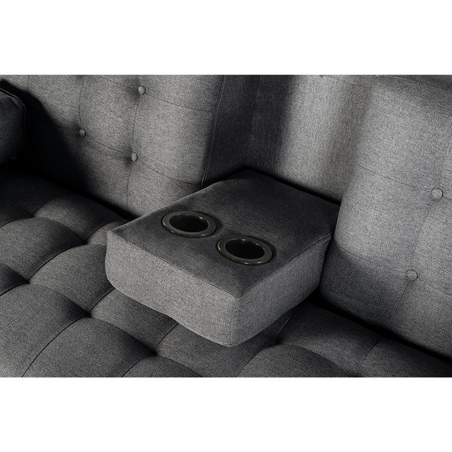 Sofá cama Queen Color Gris Oxford