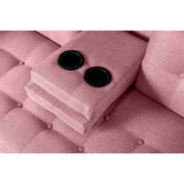 Sofá cama Queen Color Rosa