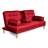 Sofá cama Queen Color Rojo