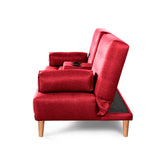 Sofá cama Queen Color Rojo