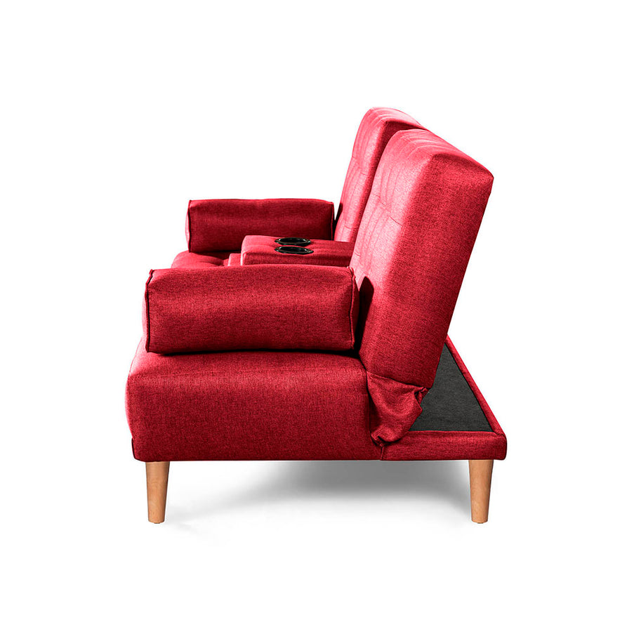 Sofá cama Queen Color Rojo