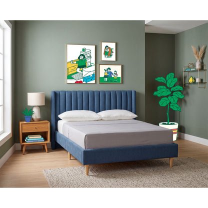 Base de Cama Matrimonial Bruma Azul