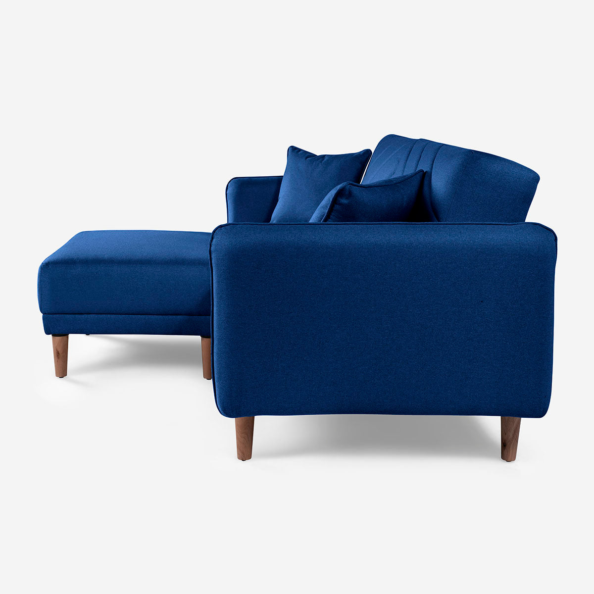 Sofá Cama + Taburete Ritz Azul