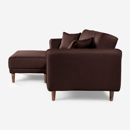 Sofá Cama + Taburete Ritz Chocolate