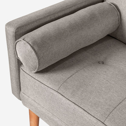 Sofá Cama Sabella Color Gris Claro - Outlet