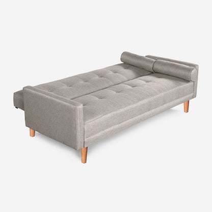 Sofá Cama Sabella Color Gris Claro - Outlet