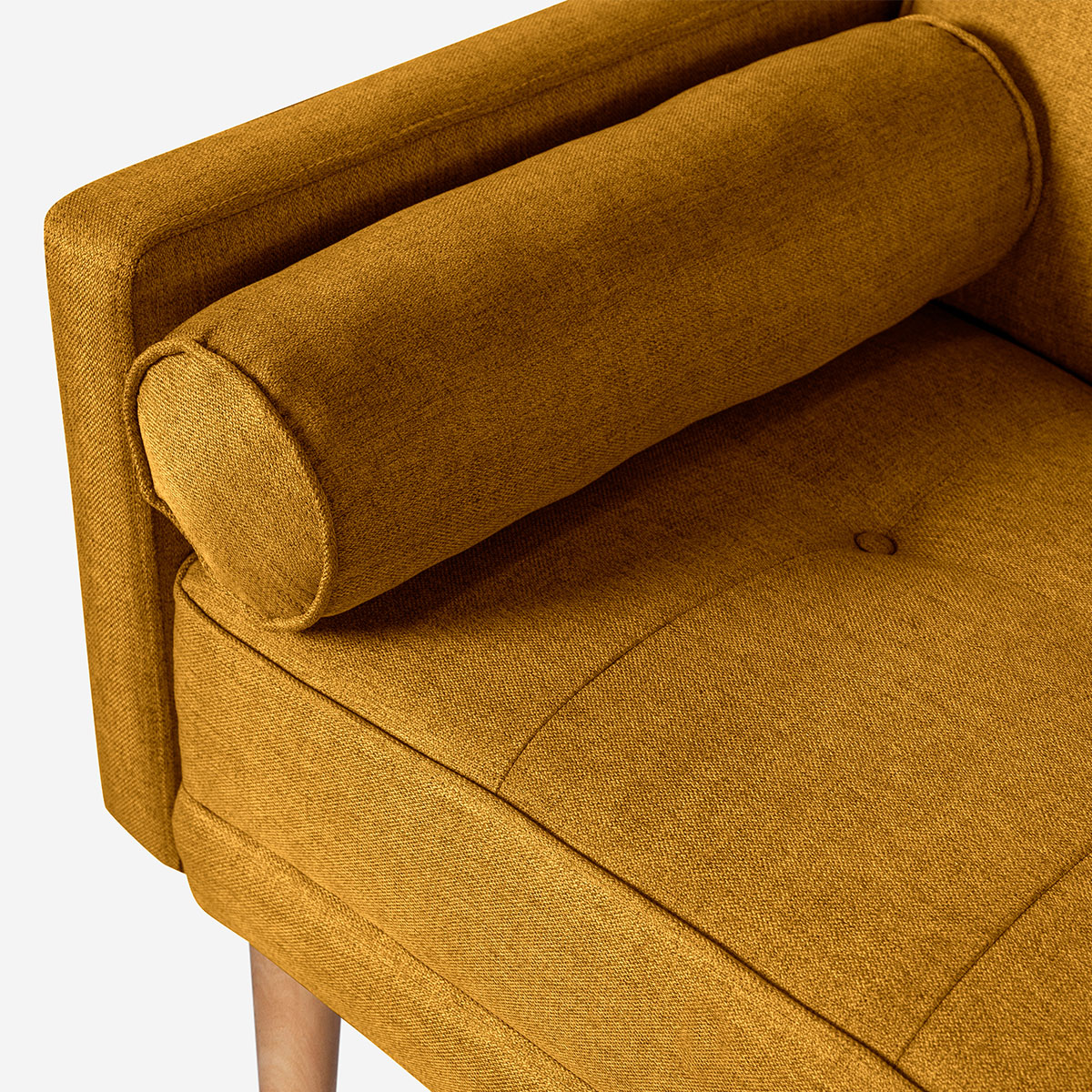 Sofá Cama Sabella Color Mostaza