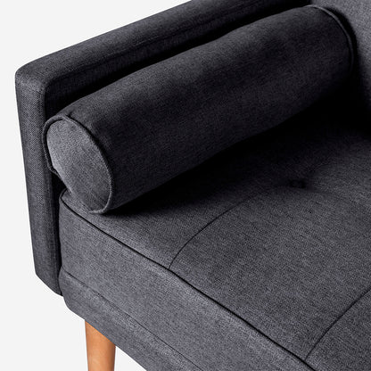 Sofá Cama Sabella Color Gris Oxford - Outlet