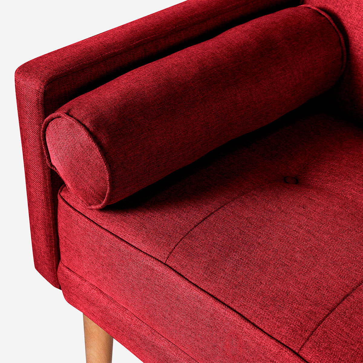 Sofá Cama Sabella Color Rojo - Outlet