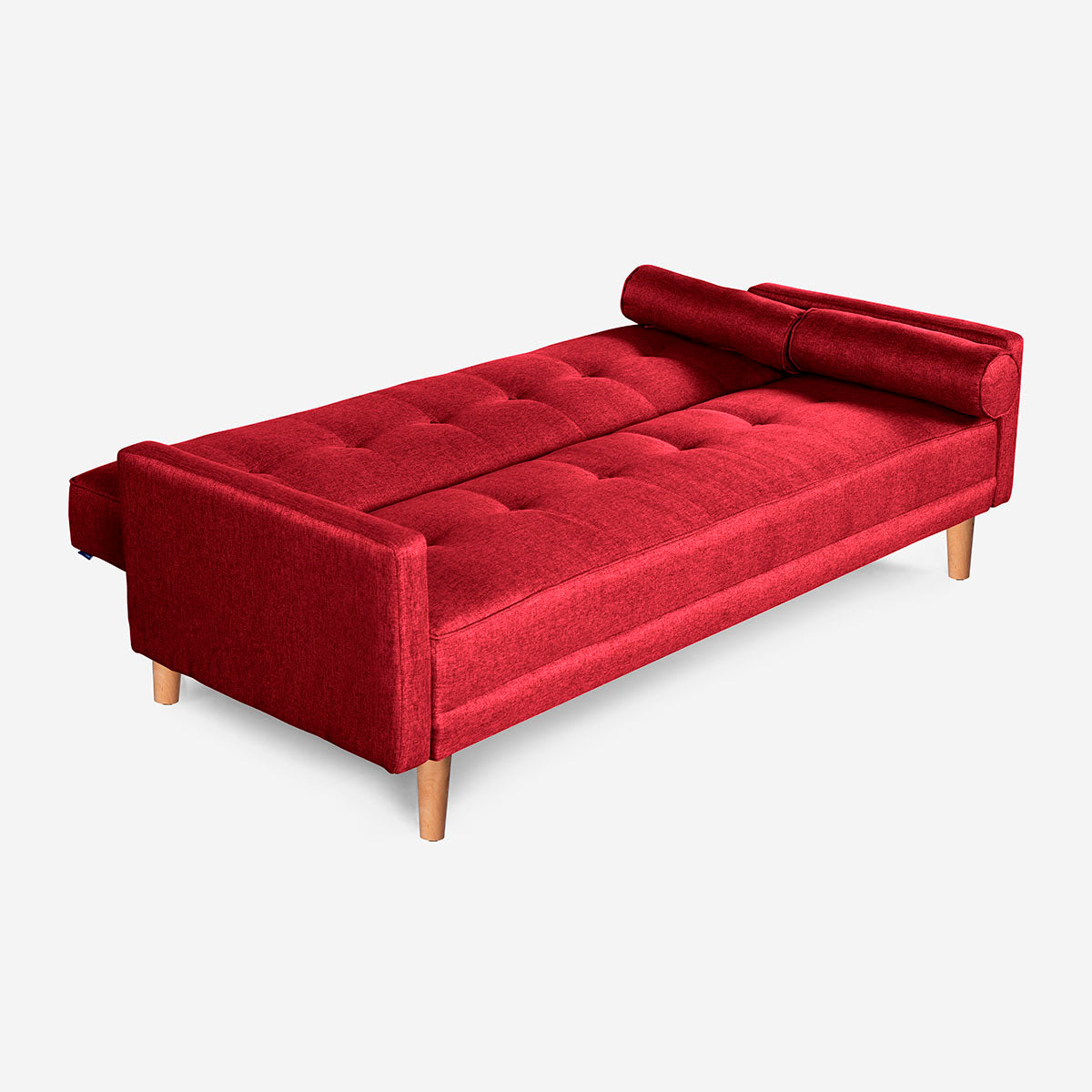 Sofá Cama Sabella Color Rojo - Outlet