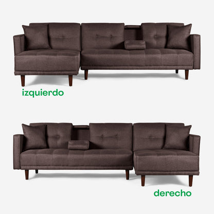 Sala Modular Harper Color Chocolate