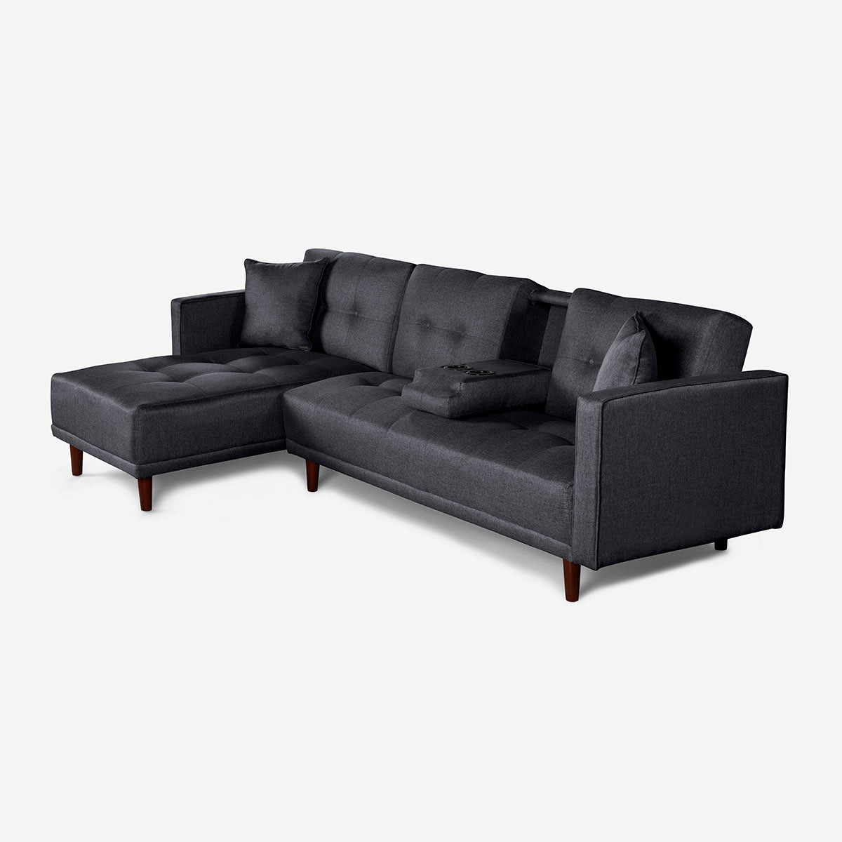 Sala Modular Harper Color Gris Oxford