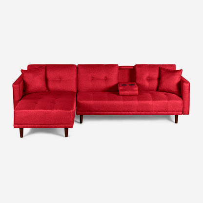 Sala Modular Harper Color Rojo