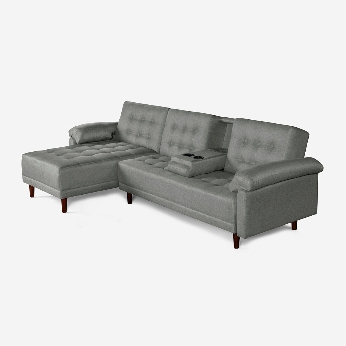 Sala Modular Mosley Gris Claro