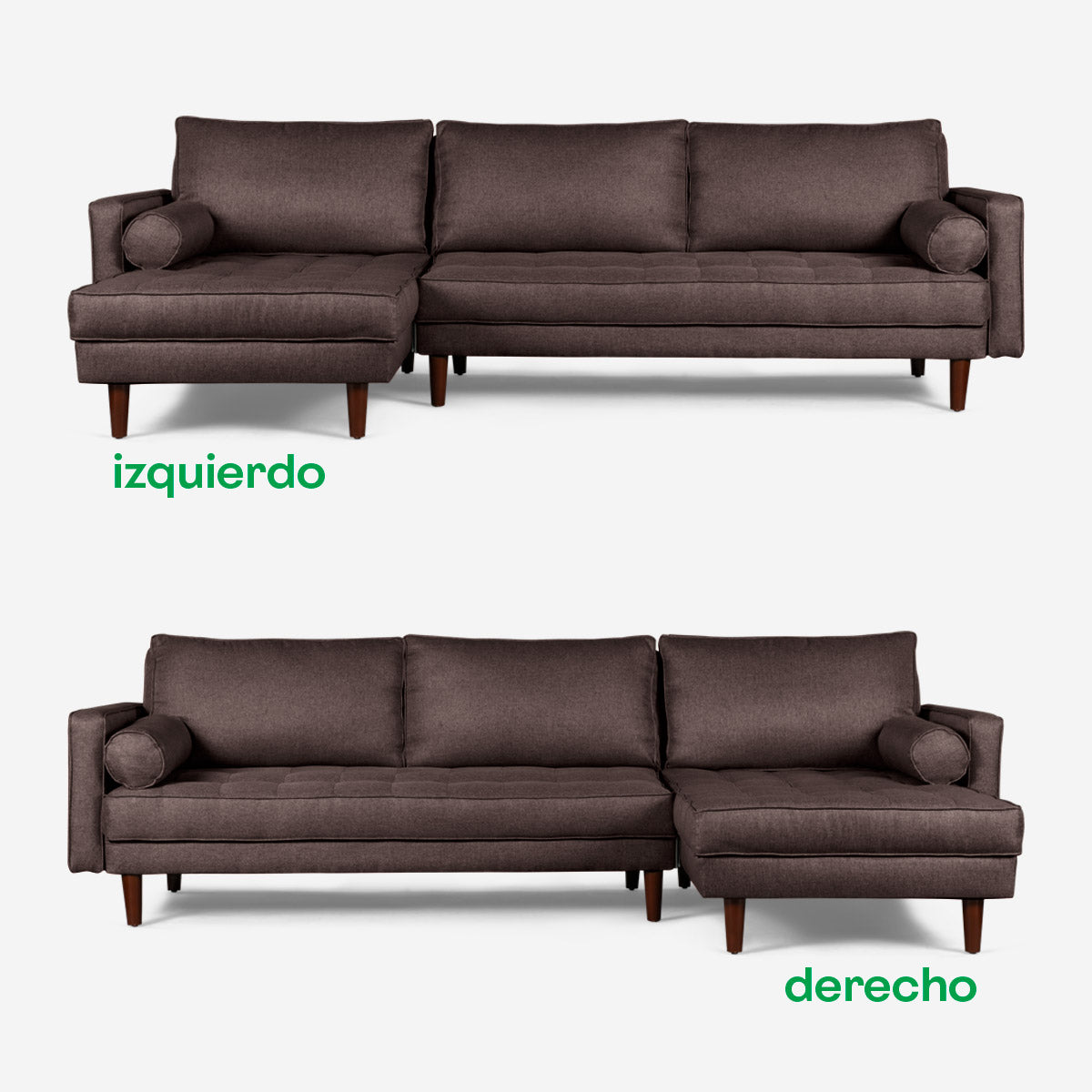 Sala Modular Nadine Color Chocolate