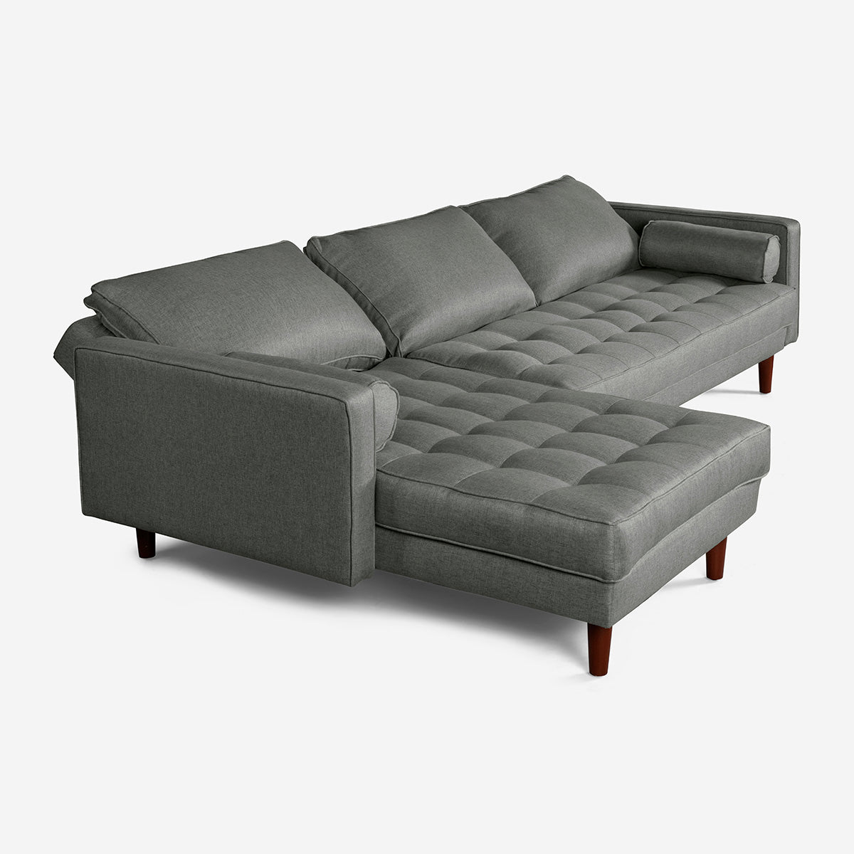 Sala Modular Nadine Color Gris Claro