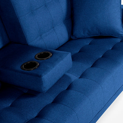 Sofá Cama Tammy Azul